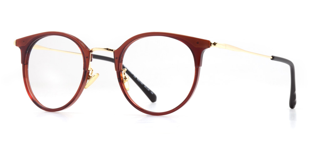 BENX PREMIUM Eyeglasses Teenage Woman Round Full-Rimmed Grilamid (TR90) Unfiltered BXPRM 1791-15